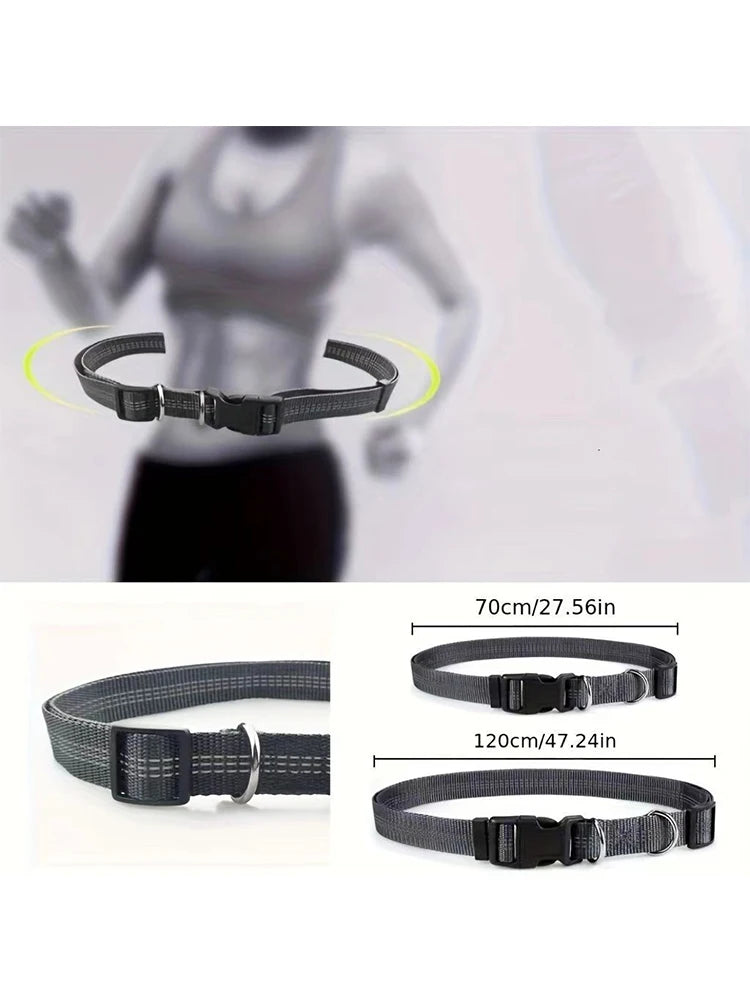 2025 NEW Cat Dog Hands-Free Leash Outdoor Sports Running Reflective Elastic Dog Walking Leash Chain Adjustable Pet Supplies