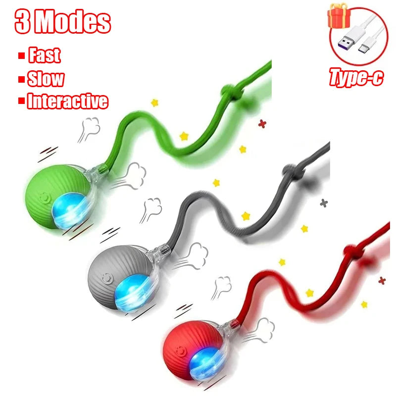 Cat Toy Ball Tail Automatic