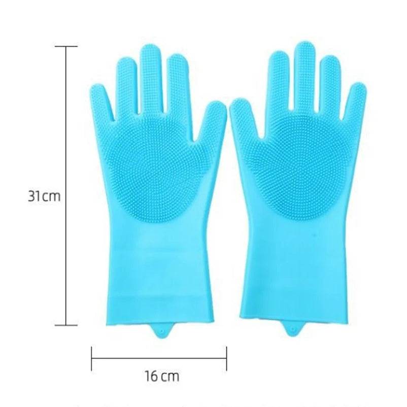 Magic Silicone Bathing Gloves