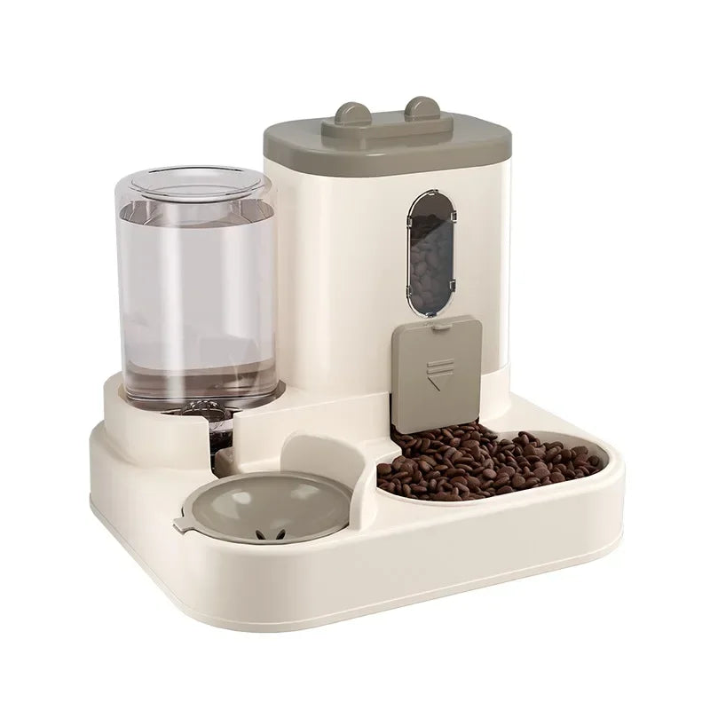 Cat Food Dispenser Automatic Water and Food