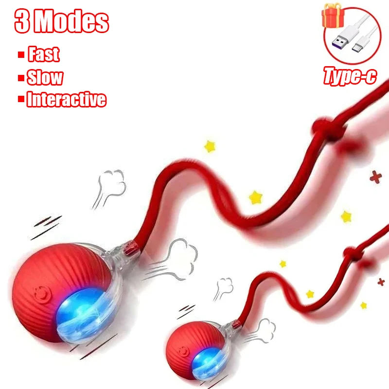 Cat Toy Ball Tail Automatic