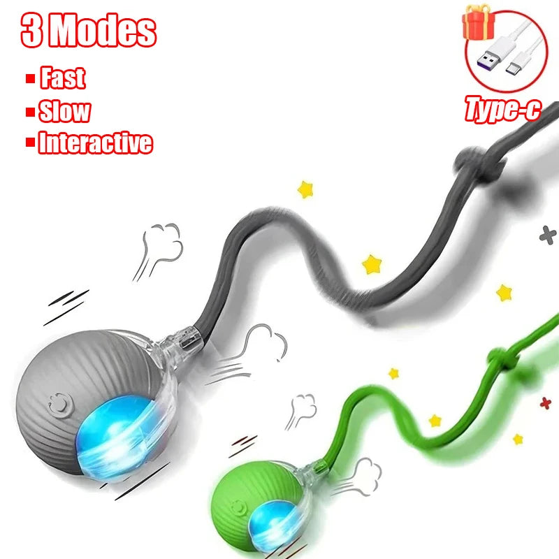 Cat Toy Ball Tail Automatic
