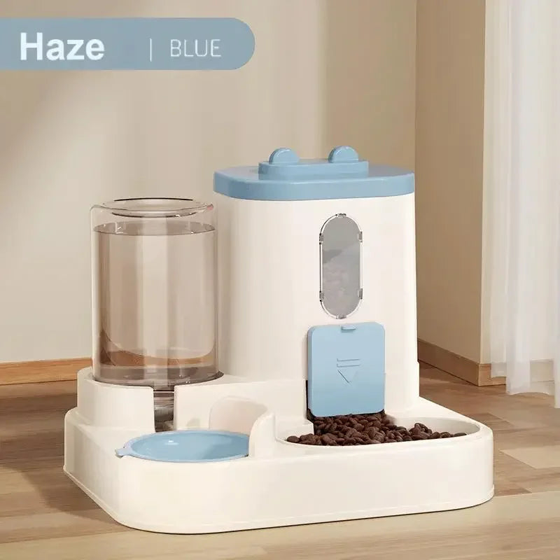 Cat Food Dispenser Automatic Water and Food
