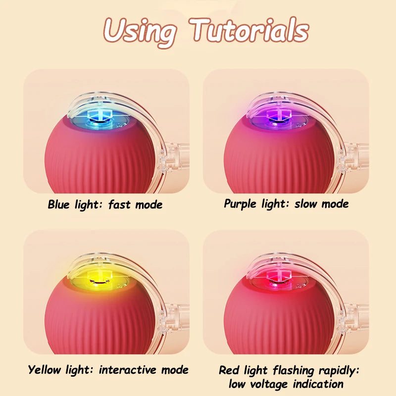 Cat Toy Ball Tail Automatic